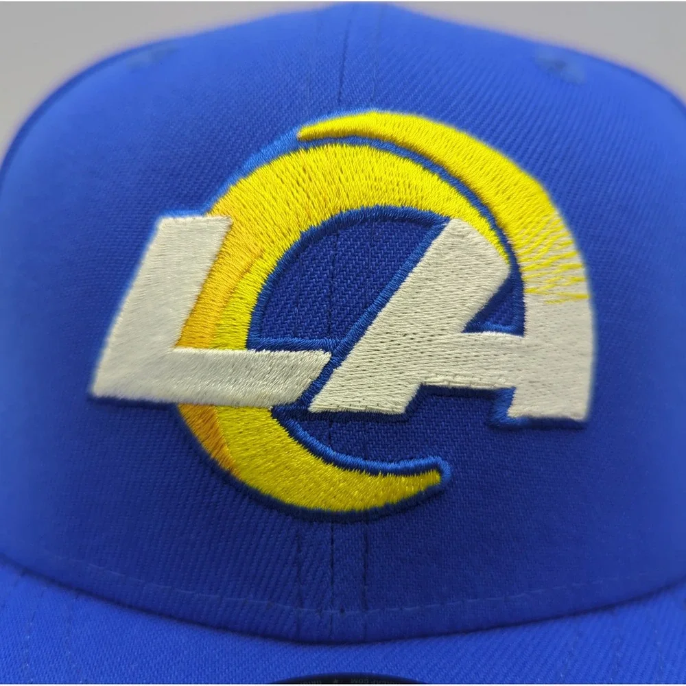 New Era 59FIFTY Los Angeles Rams 2020 Draft Hat Blue Fitted 7 3/8 12494511